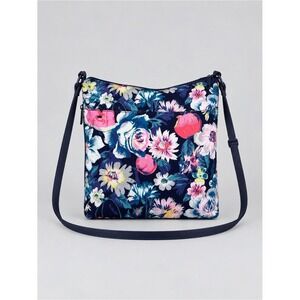Vera Bradley Lighten Up Island Floral Hipster Crossbody Bag Travel XL NWOT